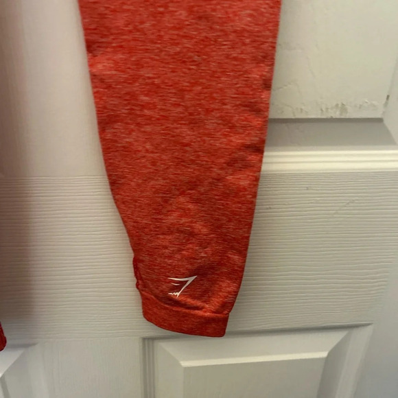 . Gymshark cherry red ombré leggings size small - Picture 3 of 3